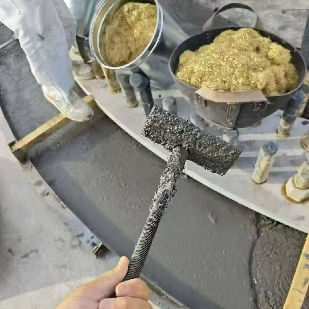 唐山C120钢纤维高强无收灌浆料 轧机压缩机汽轮机发电机锻压设备底座灌浆材料